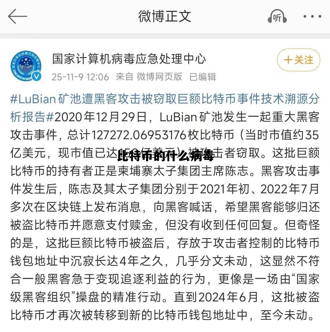 比特币的什么病毒最多 比特币的什么病毒